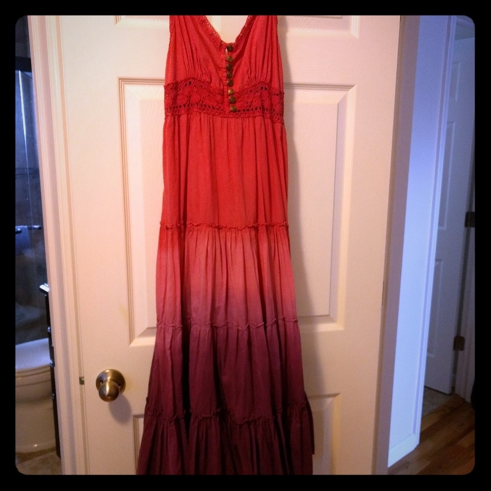 Ombre tank dress